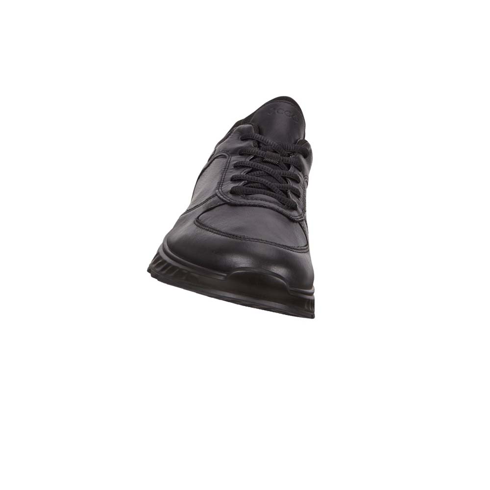 Men's Ecco Exostride Low Gtx Sneakers Black | Canada 617ZUT